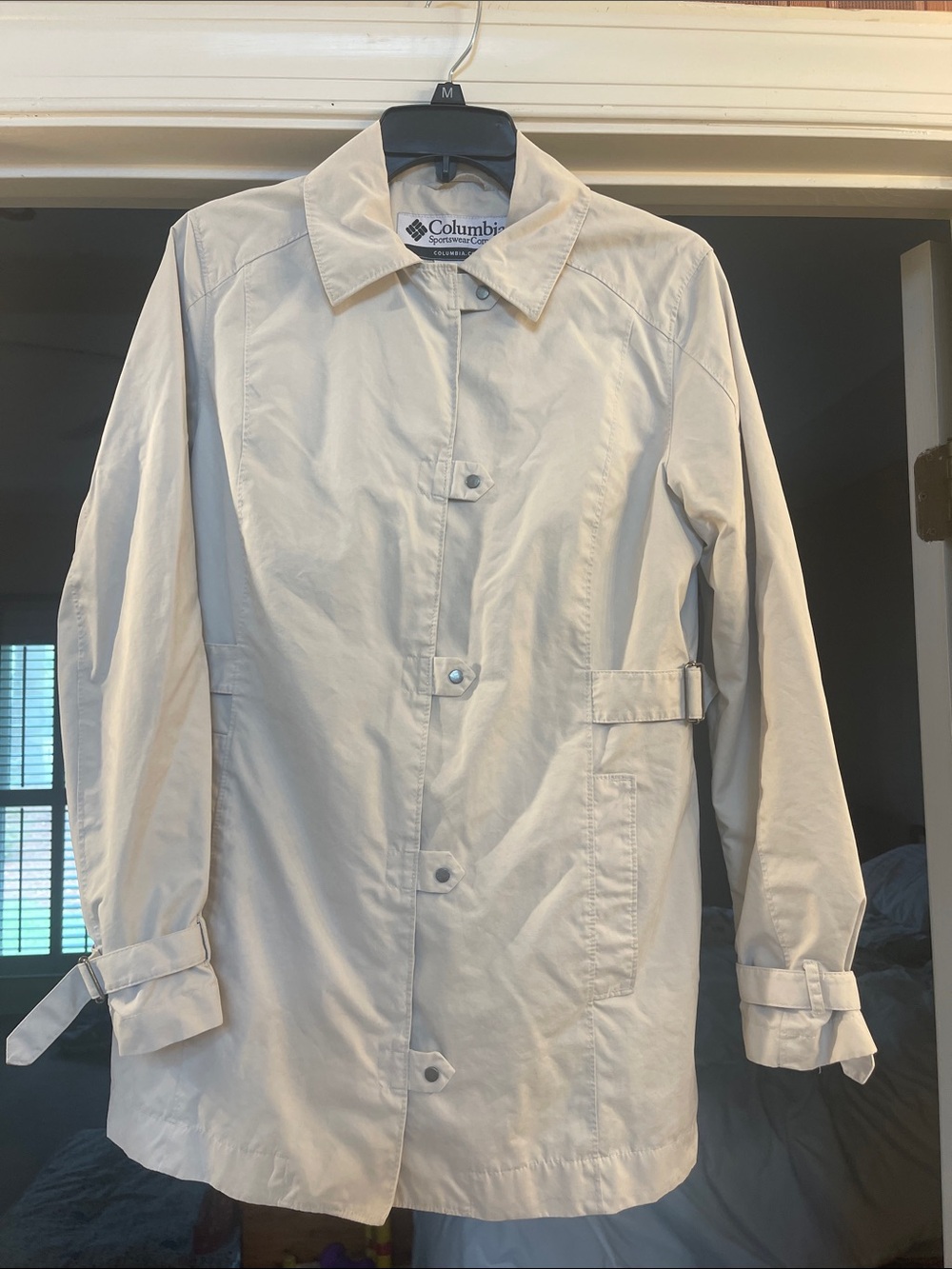 Columbia Light Tan Women's Trench Coat